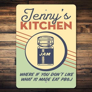 Retro Kitchen Sign, Kitchen Decor For Mom, Retro Kitchen Gift, Kitchen Wall Decor, Funny Kitchen Gift, Kitchen Needs, Mothers Day Gifts