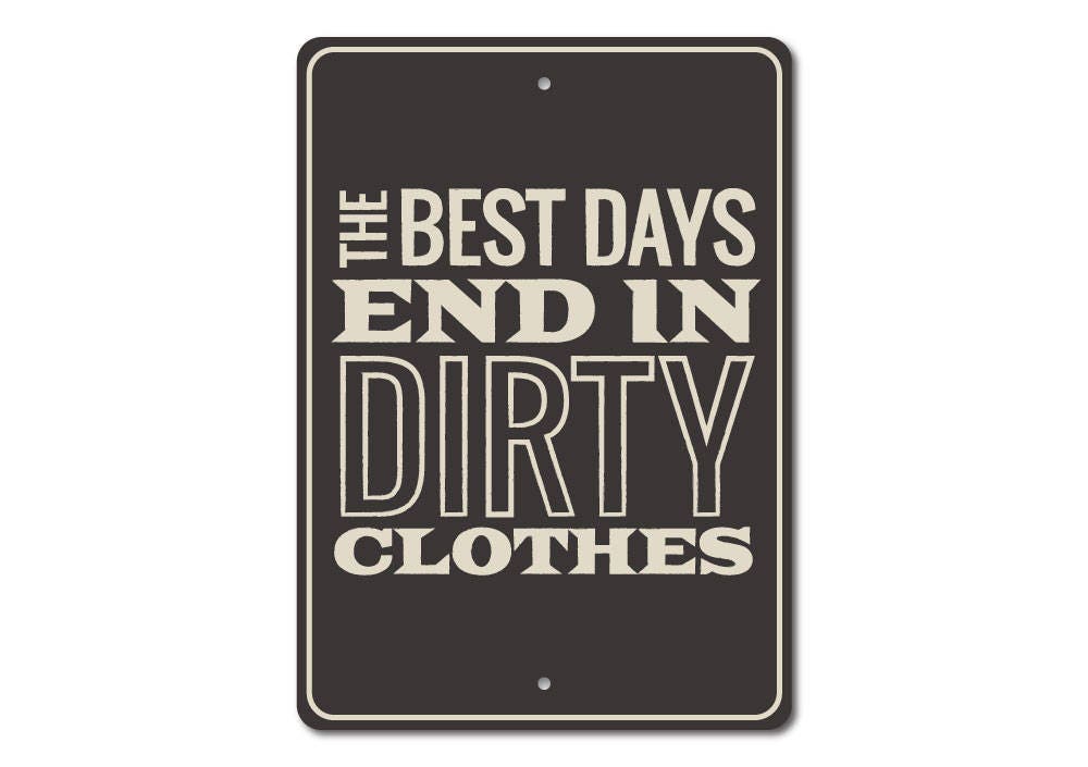 Signo de ropa sucia signo de frase de lavandería letrero de - Etsy España
