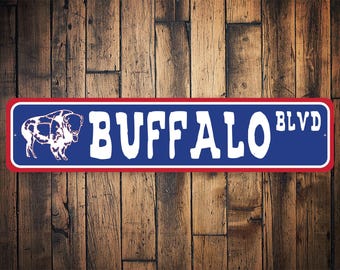 Buffalo BLVD, Buffalo Sign, Buffalo Decor, Buffalo Lovers, Decor For Buffalo, Sign For Buffalo, Cute Buffalo, Buffalo - Quality Decorations