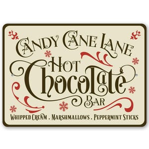Hot Chocolate Sign, Hot Chocolate Drinks, Hot Chocolate Bar, Holiday Treat, Cute Holiday Decor, Gift For Kitchen, Kitchen, Christmas Kitchen image 2