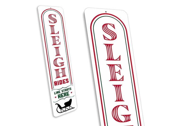 Sleigh Races Sign Sleigh Rides Sign, Winter Porch Sign, Sleigh Rides Porch Sign ...