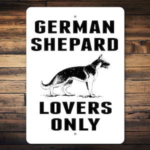 German Shepard Dog Sign, Simple Dog Gift, Dog Lover Gift, German Shepard Gift, Decor For Dogs, Dog Owner Gift, German Shepard Owner Gift