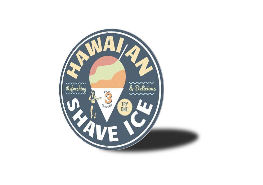 Shaved Ice Sign Delicious Shaved Ice Snow Cone Sign Snow | Etsy