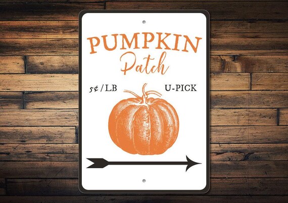 Pumpkin Patch Sign, Pumpkin Patch Decor, Pumpkin Decor, Pumpkin Gift, Pumpkin Sign, Pumpkin Lover Gift, Fall Sign, Quality Metal Decorations