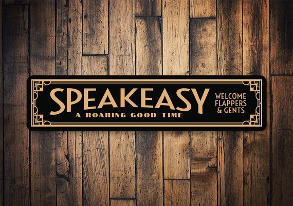 Speakeasy decor, Jonathan Brown