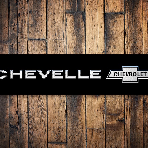 Chevelle Logo Sign, Chevelle Owner, Chevelle Gift, Chevrolet Chevelle, Chevelle Owner, Chevelle Garage Gift, Chevelle Car Sign, Chevelle