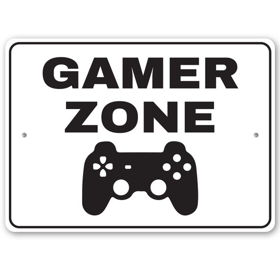 Gaming Zone 3D Sign