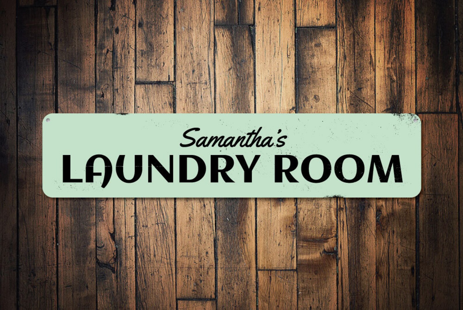 Laundry Room Name Sign Personalized Laundry Room Decor Etsy