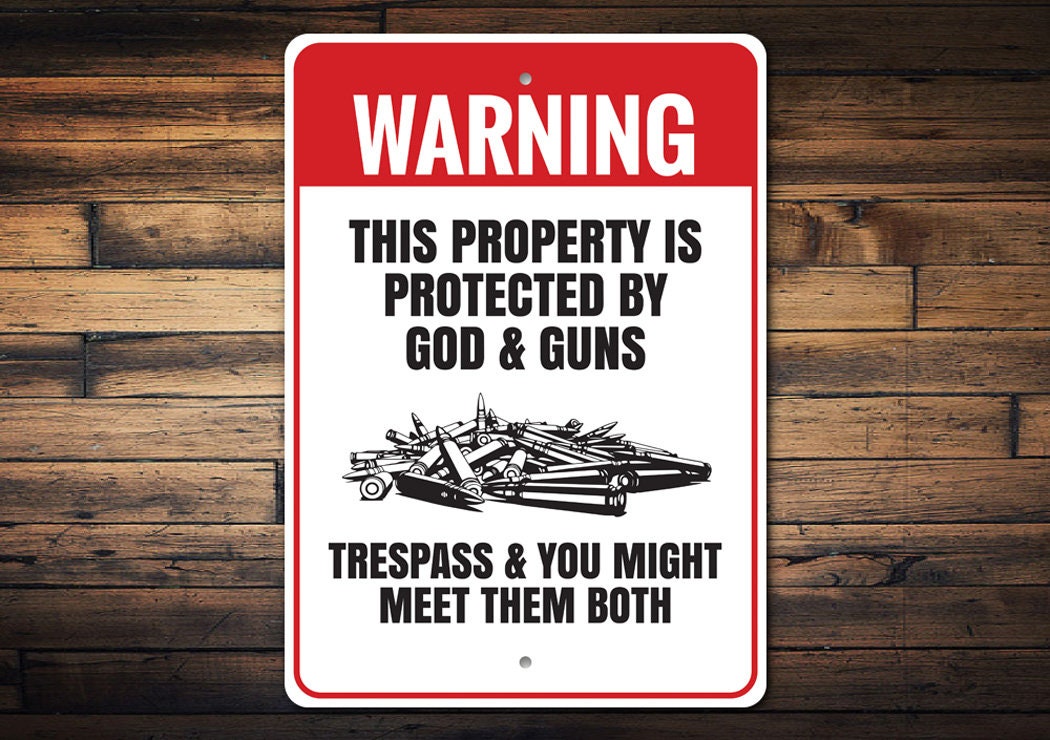 Funny Gun Sign 2nd Amendment 2nd Amendment Jokes Amendment - Etsy