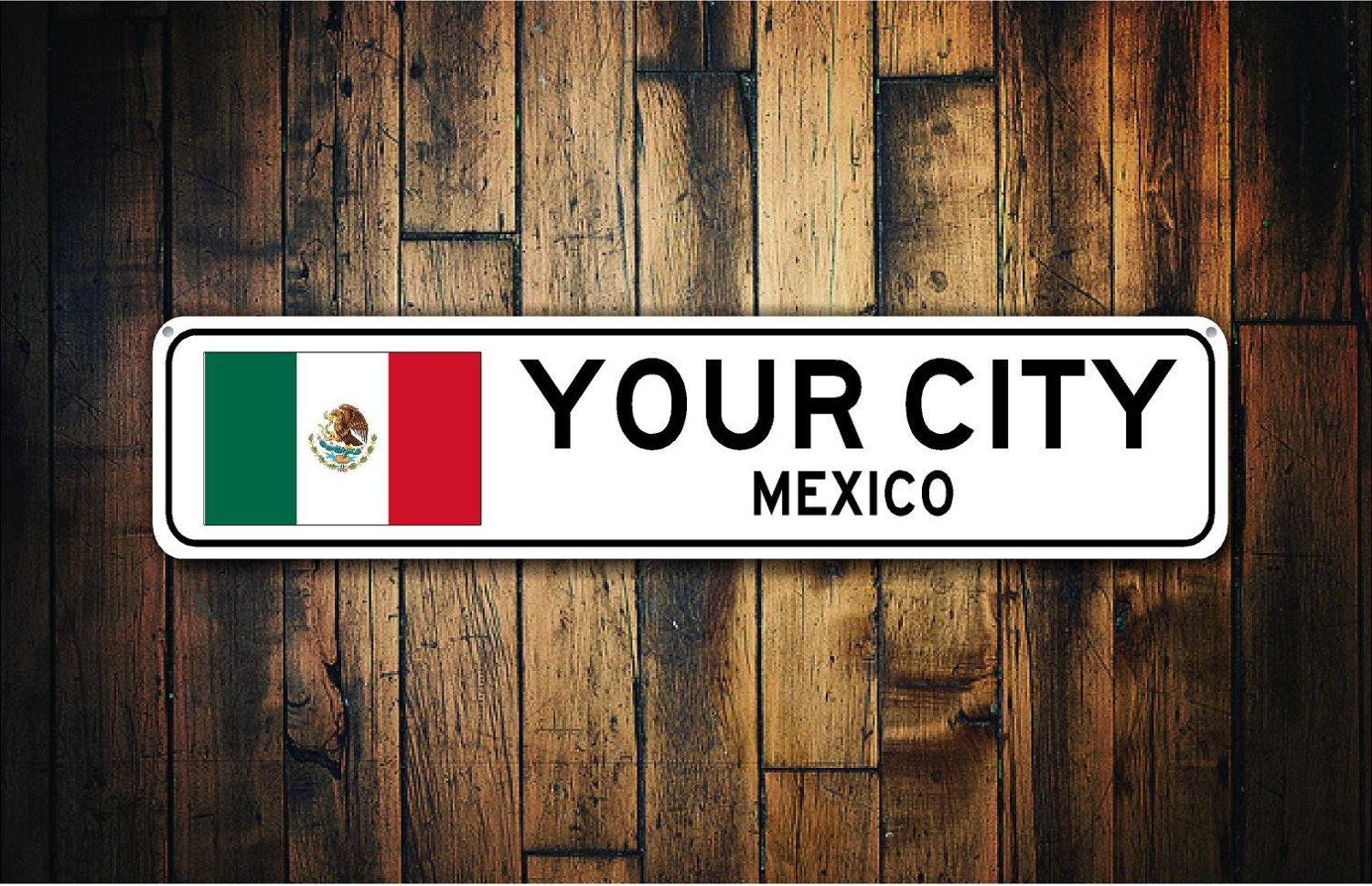 YOUR NAME Mexican Flag Personalized Shield Metal Sign Mexico 211110008001 YOUR NAME Mexican Flag Personalized Shield Metal Sign Mexico 211110008001