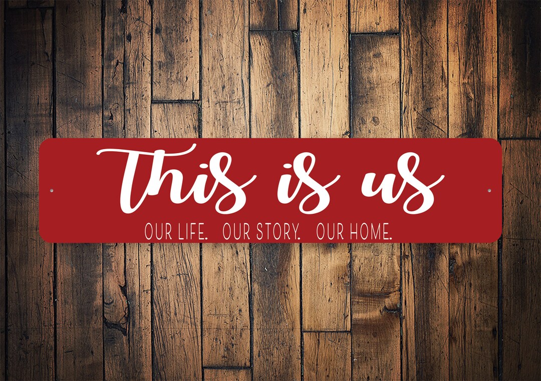 This is Us Sign, Home Loving Sign, Cute Decor, Lovers Decor, Loving