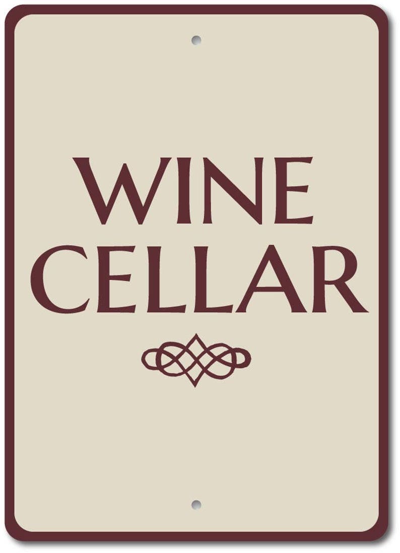 Wine Cellar Sign Wine Cellar Decor Wine Cellar Gift Wine Etsy