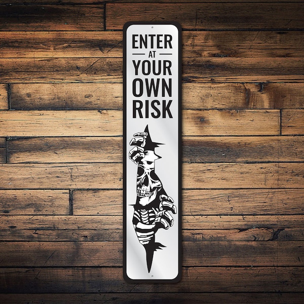 Enter Here Sign - Etsy