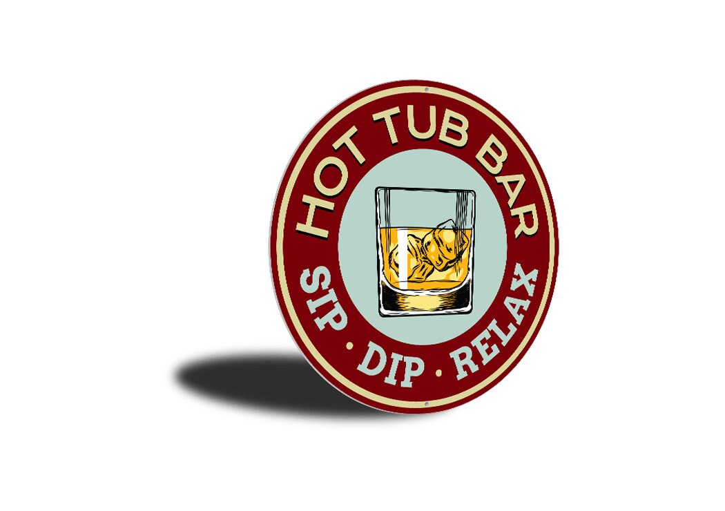 Hot Tub Barn Decor Hot Tub Bar Backyard Tub Decor Tub Lover Etsy