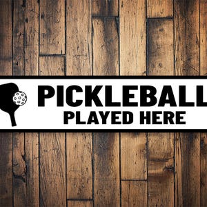 Pickleball Played Here Sign, Pickleball Sign, Pickleball Room, Pickleball Gift, Pickleball Player, Pickleball Kid Room, Pickleball Kid