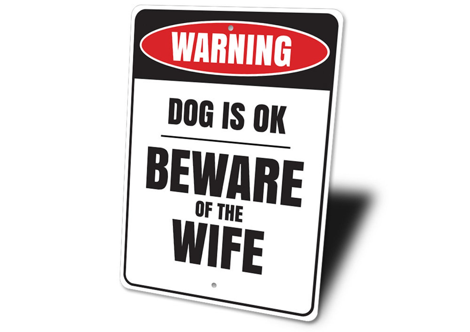 Beware of Wife Warning for Bad Kids Custom Scary Wife Signs Etsy