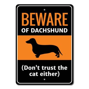 Dachshund Sign, Dachshund Gift, Dachshund Decor, Dachshund Lover Gift, Dachshund Owner Sign, Pipe Dog Sign, Dog Lover Decor, Quality Metal image 3