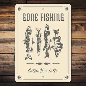 Funny Fishing Signs 