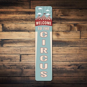 Funny Home Circus Sign, Crazy Home Gift, Funny Home Gift, Circus Lovers, Circus Room Gift, Circus Performer Gift, Cute Circus Gift, Circus
