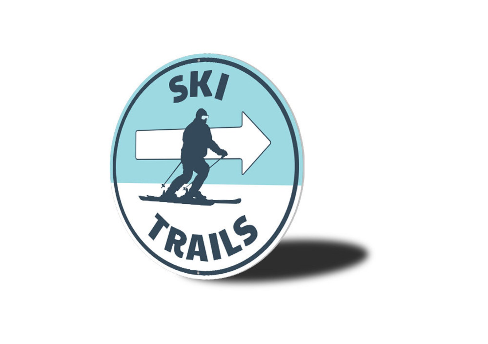 Ski Trails Skiing Trail Sign Ski Slope Sign Skiing Slopes - Etsy