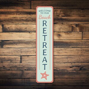 Welcome To Beach Sign, Beach Sign, Custom Beach Sign, Beach Lovers, Sign For Beach, Beach Goin, Beach Lifes, Welcome - Quality Aluminum Sign