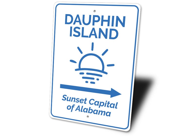 Dauphin Island Sign Dauphin Island Island Decor Ocean Etsy