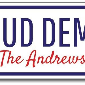 Republican Family Sign, Politics Sign, Democrat Gift, Political Humor Sign, Donkey Party Sign, Elephant Decor, Republican - Quality Aluminum image 4