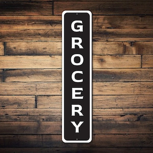 Grocery Sign, Grocery Decor, Grocery Store, Farm Stores, Cute Farm Decoration, Sign For Barn, Barn House, Barn Decor - Quality Aluminum