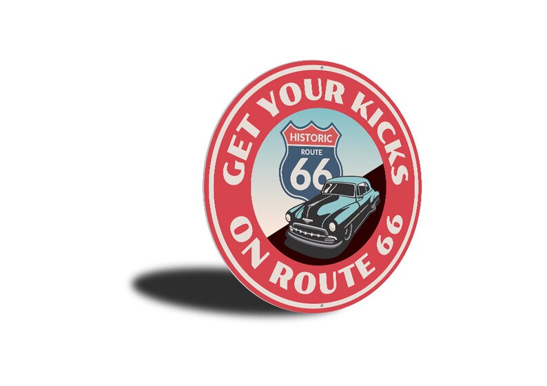 Get Your Kicks on Route 66 Route 66 Famous Route Famous - Etsy