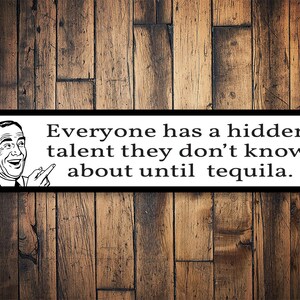 Funny Tequila Sign, Tequila Bar Sign, Bar Gifts, Funny Bar Decor, Decor For Bars, Home Bar Gift, Dads Bar Sign, Funny Dad Gift, Gift For Mom