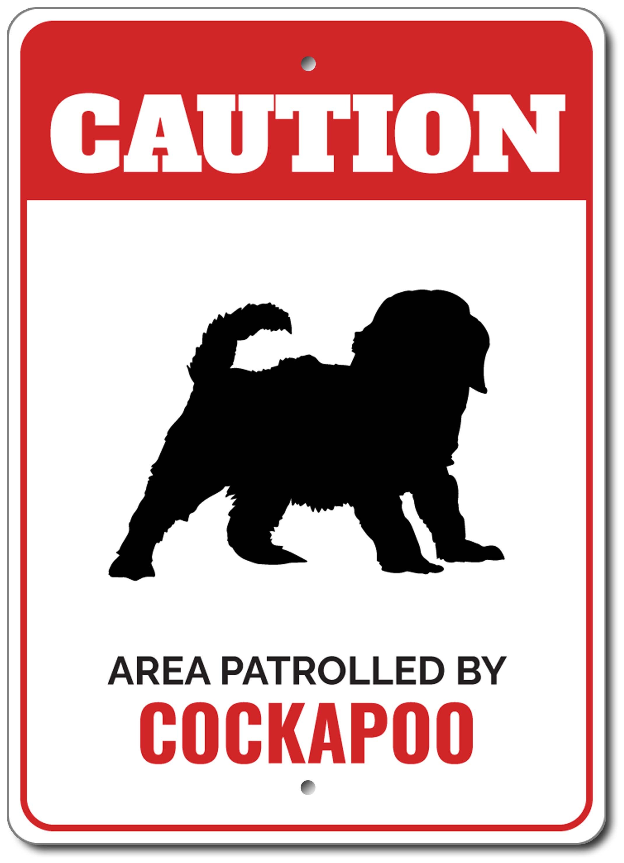 Cockapoo Inside Sign Cockapoo Dog Sign, Gate Dog Sign, Cockapoo Owner, Dog Breed Signs ...
