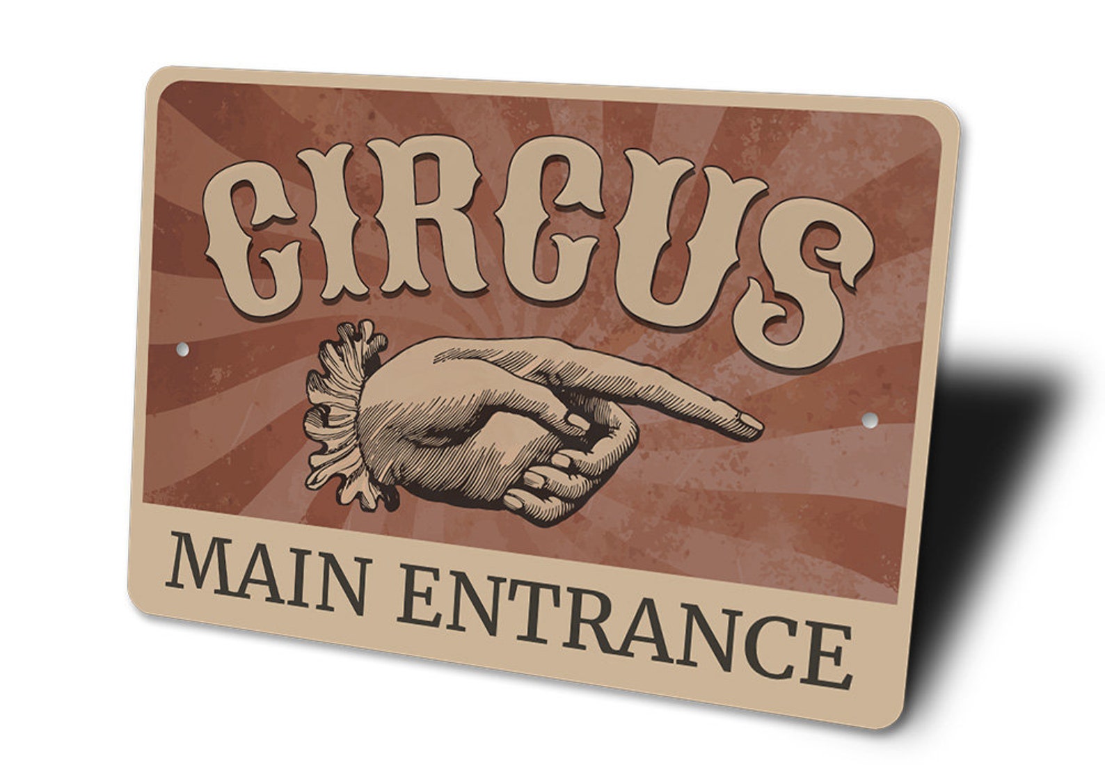 Circus Main Entry Sign Main Entry Circus Rooms Vintage | Etsy