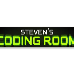 Codeerkamerbord, computerprogrammeur cadeau, teken voor codering, coderingscadeau, computernerd cadeau, coderingscomputer, slim coderingscadeau, kunst aan de muur afbeelding 2