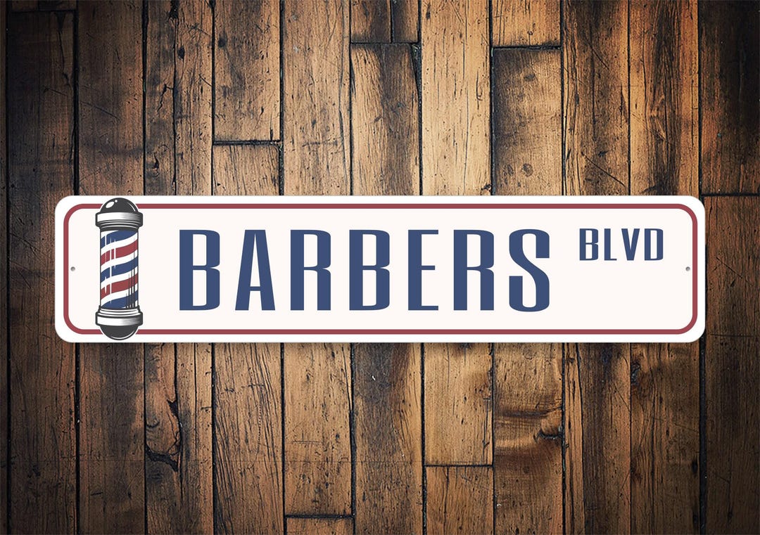 Custom Barber Gift, Barber Shop Sign, Retro Barber Sign, Decor for ...