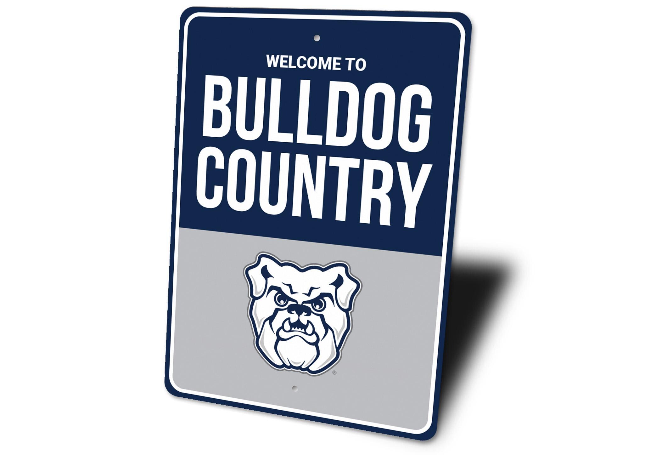 Bulldog Country Sign, Butler University, Butler Welcome Sign, Butler ...