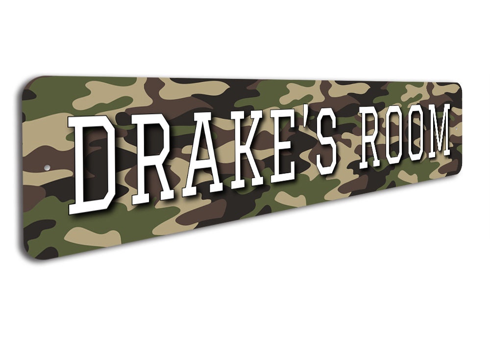 Army Kid Room Camo Room Kid Army Sign Army Decor Camo Etsy
