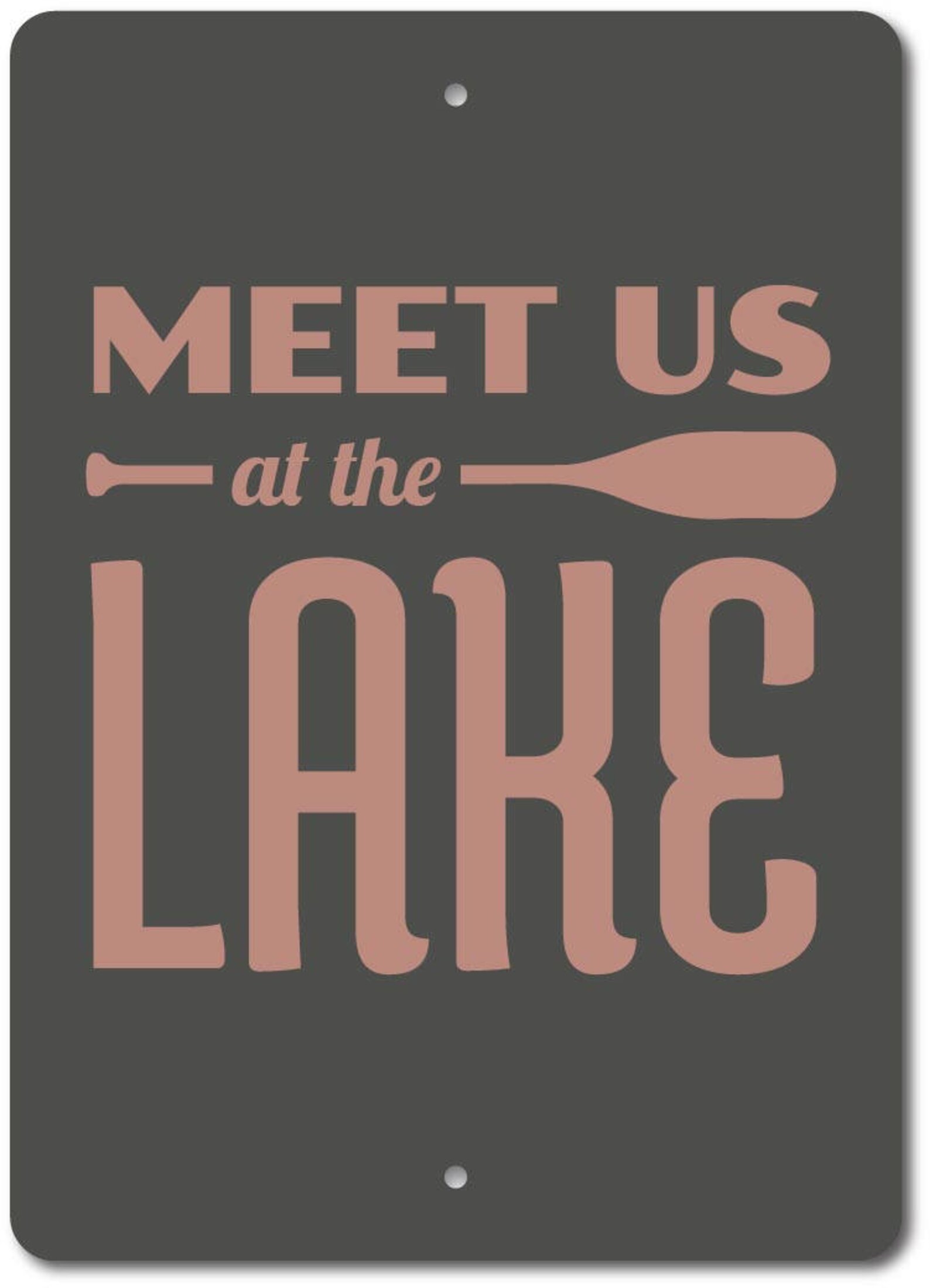 Lake Oar Sign Lake House Decor Lake Lover Gift Lake Party Etsy