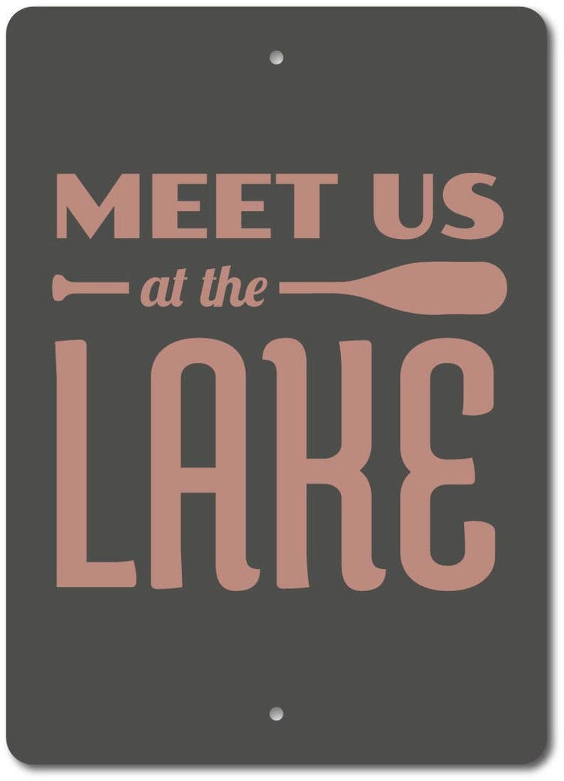 Lake Oar Sign Lake House Decor Lake Lover Gift Lake Party Etsy