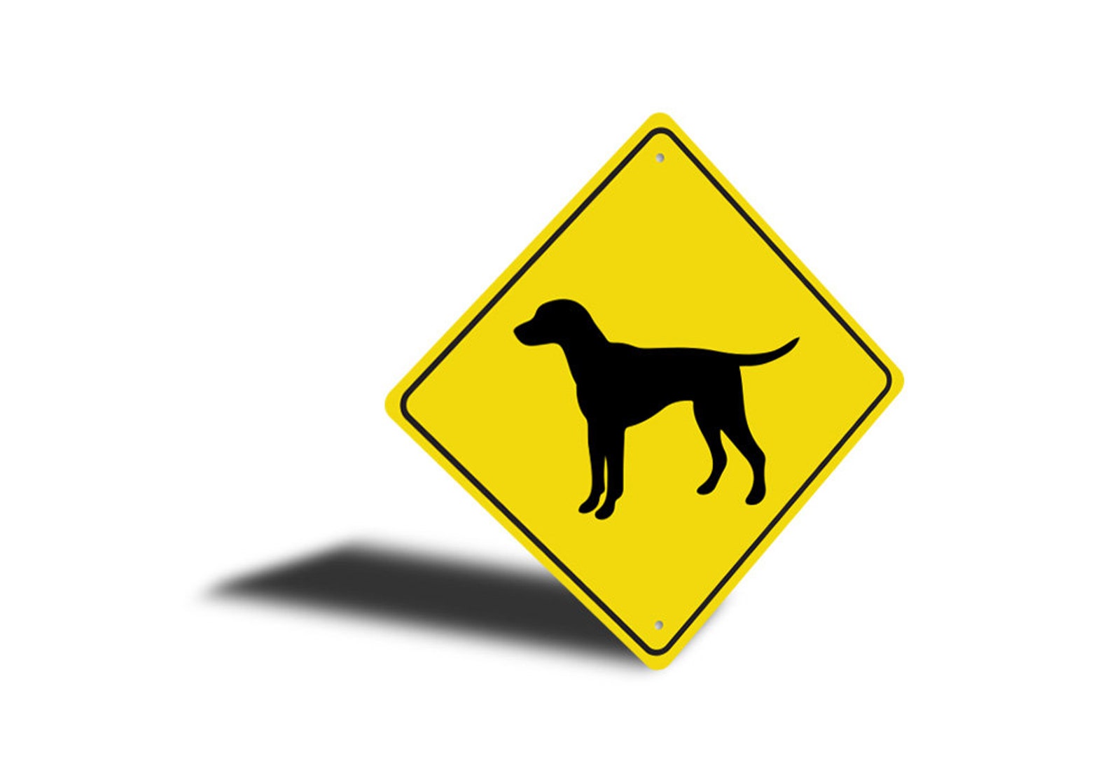 Dog Crossing Sign Dog Crossing Dog Crossing Diamond Sign - Etsy