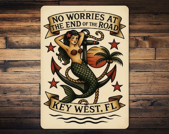 Sailor Jerry X Ed Hardy Old School Vintage Tattoo Flash Poster