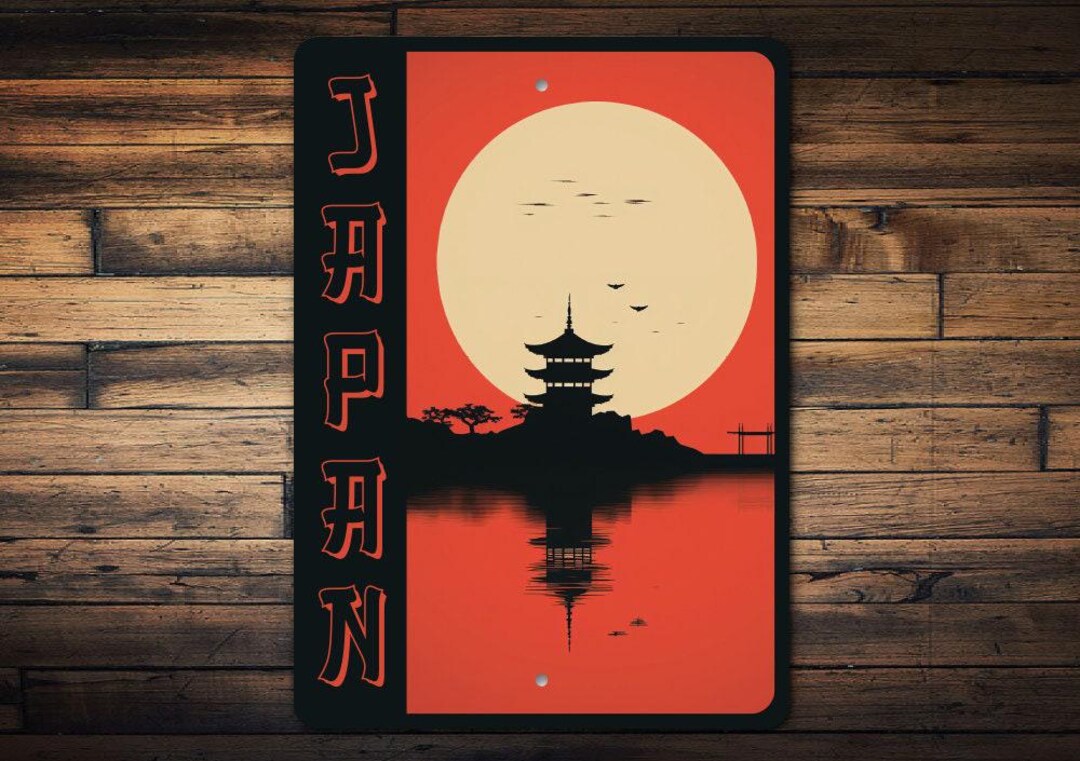 Retro Japan Sign, Japan Decor, Decor for Japan, Custom Japan Gift ...