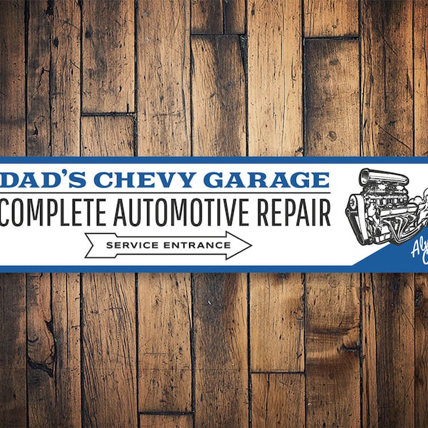 Metal Automotive Signs - Etsy