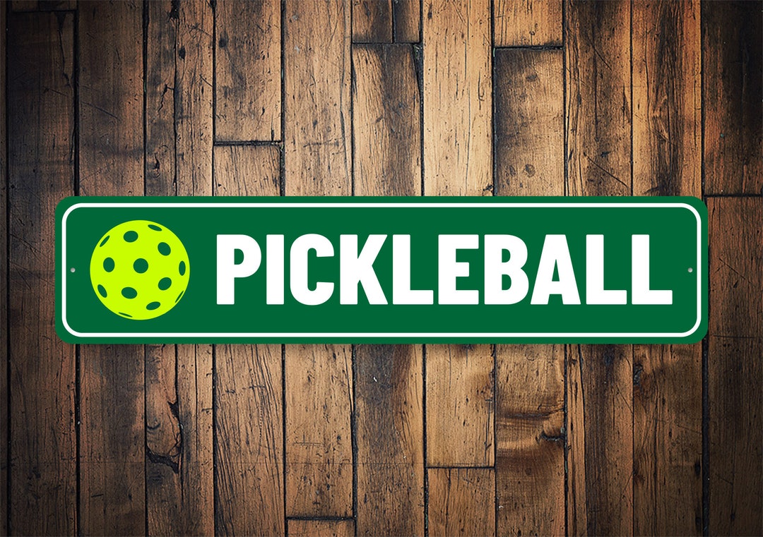 Pickleball Sign, Pickleball Gift, Pickleball Player Room, Pickleball