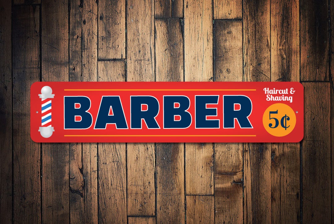 Barber Sign, Barber Shop Sign, Barber Shop Decor, Barber Gift, Barber
