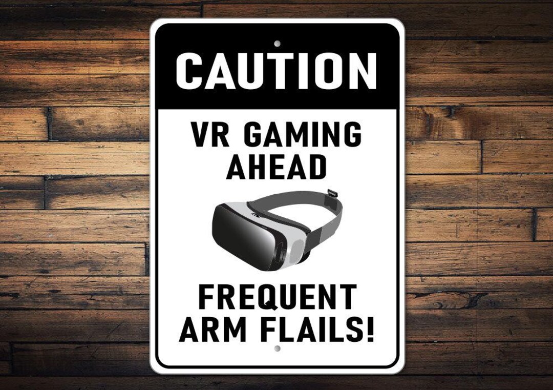 VR Gaming Sign, VR Kid Room Gift, VR Game Room, Game Room Sign, Game ...