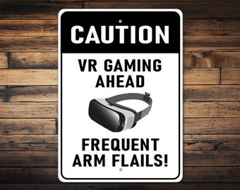 Insegna per videogiochi VR, regalo per la cameretta dei bambini con VR, sala giochi VR, insegna per sala giochi, sala giochi, regalo per bambini appassionati di videogiochi, insegna per realtà virtuale, regalo per futuri giocatori