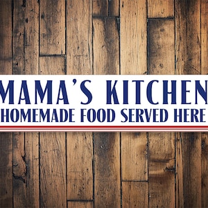 Custom Vintage Kitchen Sign, Old Fashion Kitchen, American Style Kitchen, Homemade Kitchen, Kitchen Wall Decor, Kitchen Wall Art, Sign Decor