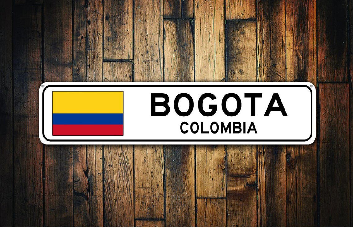 Signe De Drapeau Colombie,