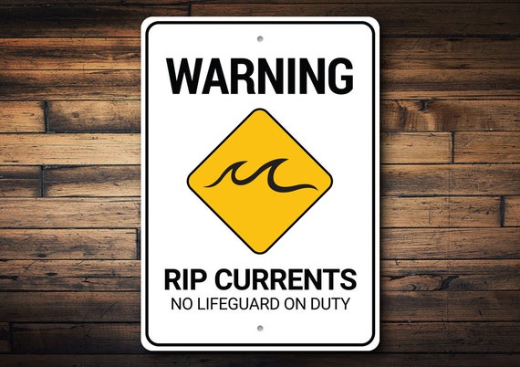 Metal Surfer Girls Rip Wall Sign Metal Surfer Girls Rip Wall Sign
