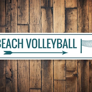 Beach Volleyball, Volleyball Beach, Beach Volleyball Decor, Ocean, Ocean Gift, Outdoors Decor, Ocean Decor - Quality Aluminum
